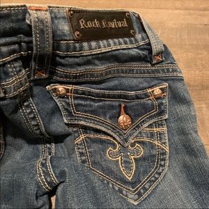 Rock Revival Women's Gwen Boot Pockets Embellished